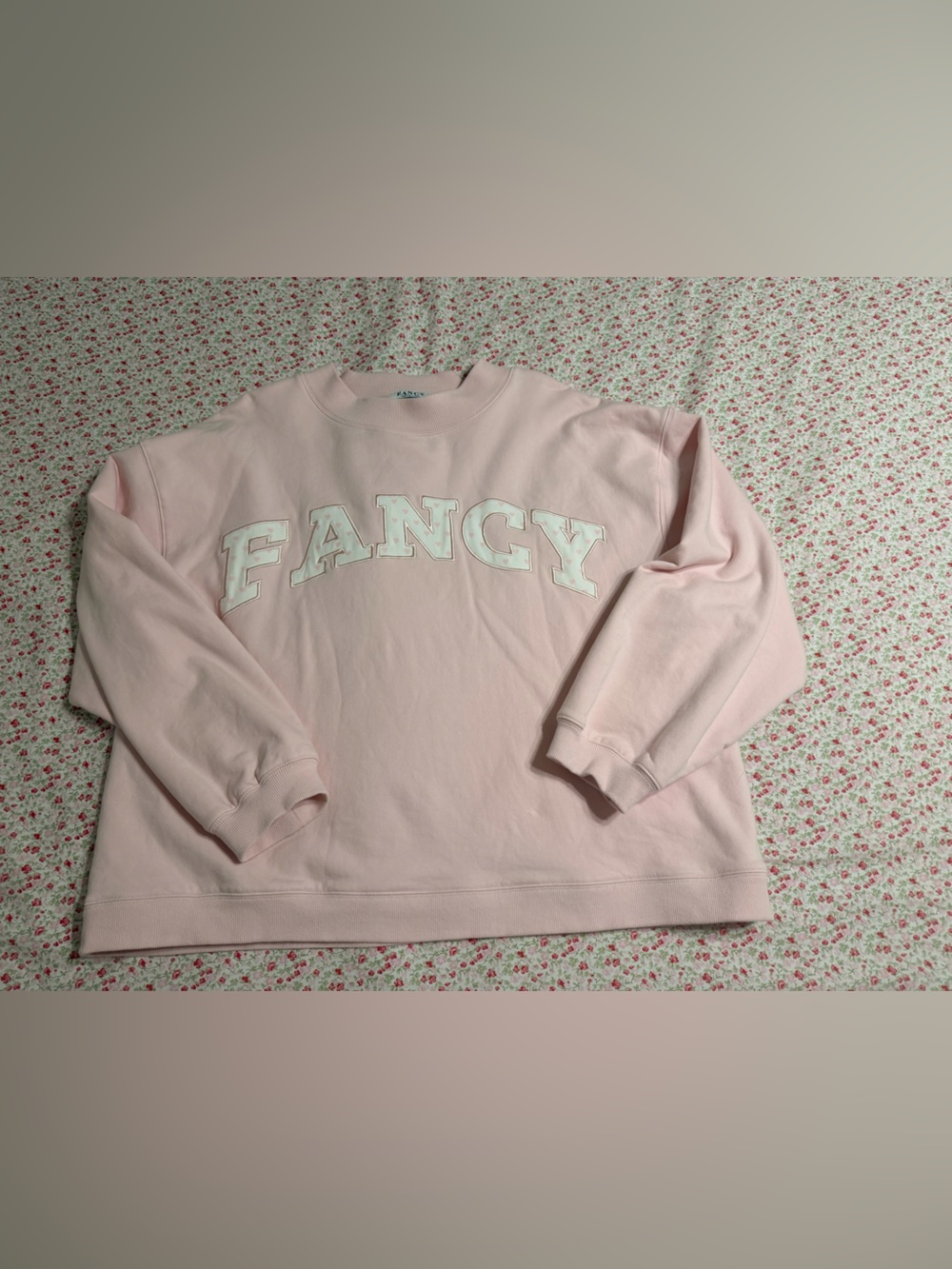 FANCYD boutique FANCY mockneck 2026 Valentine drop size M/L